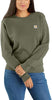 Carhartt 106179 Women's Relaxed Fit Midweight French Terry Crewneck Sweatshirt