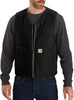 Carhartt 104394 Men's Washed Duck Vest - Sherpa Lined