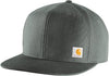Carhartt 106665 Men's Firm Duck Flat Brim Cap
