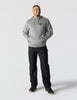 Carhartt 107064 Men's Force Relaxed Fit Lightweight Logo Graphic Sweatshirt, Asphalt Heather, Large