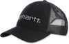 Carhartt 101195 Men's Canvas Mesh-Back Logo Graphic Cap