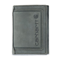 Carhartt B0000213 Men's Detroit Trifold Wallet - One Size Fits All - Black