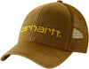 Carhartt 101195 Men's Canvas Mesh-Back Logo Graphic Cap