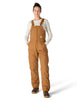 Carhartt 104694 Women's Loose Fit Washed Duck Insulated Biberall