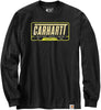 Carhartt 105954 Men's  Loose Fit Heavyweight Long-Sleeve Outlast Graphic T-Shirt