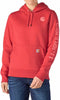 Carhartt 102791 Women's Iconic Clarksburg Logo Sweatshirt
