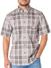 Carhartt 107273 Men's Fort Loose Short Sleeve Plaid Shirt