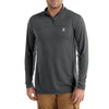 Carhartt 102051  Men's Force Extremes™ Quarter Zip Shirt - Large - Shadow/Asphalt