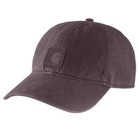 Carhartt 100289 Men's Canvas Cap, Dark Sepia, One Size