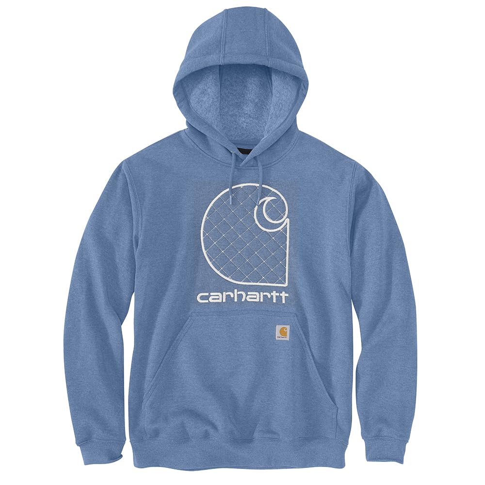 Carhartt 105943 Men's Loose Fit Midweight C Graphic Sweatshirt - 2X-Large Tall - Skystone