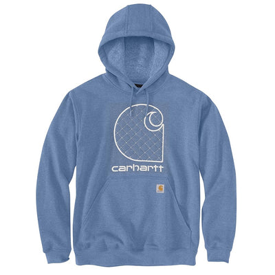 Carhartt 105943 Men's Loose Fit Midweight C Graphic Sweatshirt - 2X-Large Tall - Skystone