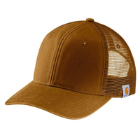 Carhartt 105298 Men's Canvas Mesh Back Cap, Carhartt Brown, One Size