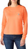 Carhartt 106121 Women's TENCEL™ Fiber Series Loose Fit Lightweight Long-Sleeve Crewneck Pocket T-Shirt