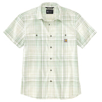 Carhartt 106139 Men's Rugged Flex® Relaxed Fit Lightweight Short-Sleeve - Small - Tender Greens