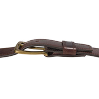 Carhartt A0005503 Men's Rugged Leather Engraved Buckle Belts, Brown w/OEB Finish, 48