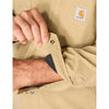 Carhartt 105532 Men's Rugged Flex® Relaxed Fit Canvas Fleece-Lined Snap