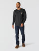 Carhartt 107036 Men's Relaxed Fit Heavyweight Long-sleeve Pocket C Graphic T-shirt