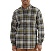 Carhartt Men's Big and Tall 102217 Trumbull Plaid Shirt - Large Tall - Shadow