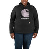 Carhartt 105636 Women's Rain Defender Relaxed Fit Midweight "C" Logo Graphic Sweatshirt