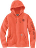 Carhartt 102791 Women's Iconic Clarksburg Logo Sweatshirt