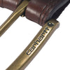 Carhartt A0005503 Men's Rugged Leather Engraved Buckle Belts, Brown w/OEB Finish, 48