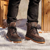 Kamik WK0758 Men's Tyson G Winter Boots,Dark Brown,13