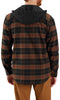 Carhartt 106353 Men's Rugged Flex® Relaxed Fit Flannel Fleece Lined Hoo