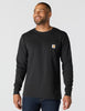 Carhartt 107036 Men's Relaxed Fit Heavyweight Long-sleeve Pocket C Graphic T-shirt