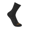 Carhartt SC9980M Men's Lightweight Durable Nylon-Synthetic Blend Crew Sock