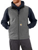 Carhartt 106439 Men's Rain Defender Relaxed Fit Softshell Vest, Steel