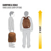 Carhartt 25L Classic Laptop Backpack, Durable Water-Resistant W/ 16" Laptop Sleeve and Multiple Organizational Compartments