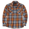 Carhartt 106430 Men's Montana Rugged Flex Relaxed Fit Lightweight Long-Sleeve S - X-Large Regular - Dark Blue
