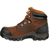 Carhartt CMF6380 Men's Rugged Flex WP 6" Composite Toe Work Boot, Dark Brown Oil Tanned, 10 W US