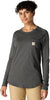 Carhartt 106659 Women's Force® Relaxed Fit Midweight Long-Sleeve Pocket T-Shirt