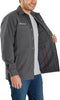 Carhartt 105532 Men's Rugged Flex® Relaxed Fit Canvas Fleece-Lined Snap
