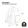 Carhartt B0000533 23L Single-Compartment Backpack, Durable Pack with Laptop Sleeve and Duravax Abrasion Resistant Base