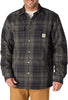 Carhartt 107017 Men's Relaxed Fit Flannel Sherpa-Lined Shirt Jac