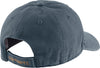 Carhartt 100289 Men's Canvas Cap, Iron Blue, One Size