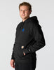 Carhartt 107064 Men's Force Relaxed Fit Lightweight Logo Graphic Sweatshirt, Black, Large