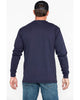 Carhartt 100235 Men's Flame-Resistant Force® Long Sleeve Cotton T-Shirt - Medium Regular - Dark Navy