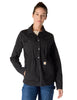 Carhartt 106850 Women's TENCEL Fiber Series Relaxed Fit Canvas Coat, Black, X-Large