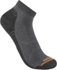 Carhartt SL9140M Men's Lightweight Synthetic-Merino Wool Blend Low Cut Sock