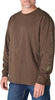 Carhartt K231 mens Loose Fit Heavyweight Long-Sleeve Logo Sleeve Graphic T-Shirt