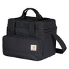 Carhartt Insulated Two Compartment Cooler, Durable Water Repellent Material W/Front Zippered Pocket for Camping, Beach & Travel