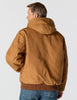 Carhartt 106673 Men's Loose Fit Firm Duck Insulated Active Jacket - 2X-Large Tall - Carhartt Brown