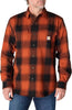 Carhartt 107013 Men's Loose Fit Heavyweight Flannel Long-Sleeve Plaid Shirt