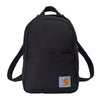 Carhartt B0000538 Classic Mini, Durable, Water-Resistant Adjustable Shoulder Straps, Everyday Backpack (Black), One Size