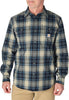 Carhartt 107013 Men's Loose Fit Heavyweight Flannel Long-Sleeve Plaid Shirt