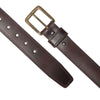 Carhartt A0005503 Men's Standard Leather Engraved Buckle Belt, Brown w/OEB Finish, 50