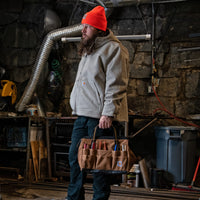 Carhartt B0000517 Onsite Tool Bag, Durable Water-Resistant, Tool Storage Bag, Heavyweight, 14-Inch, Black